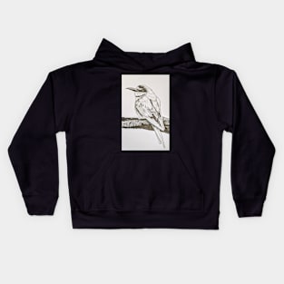 A Very Colorful Bird Kids Hoodie